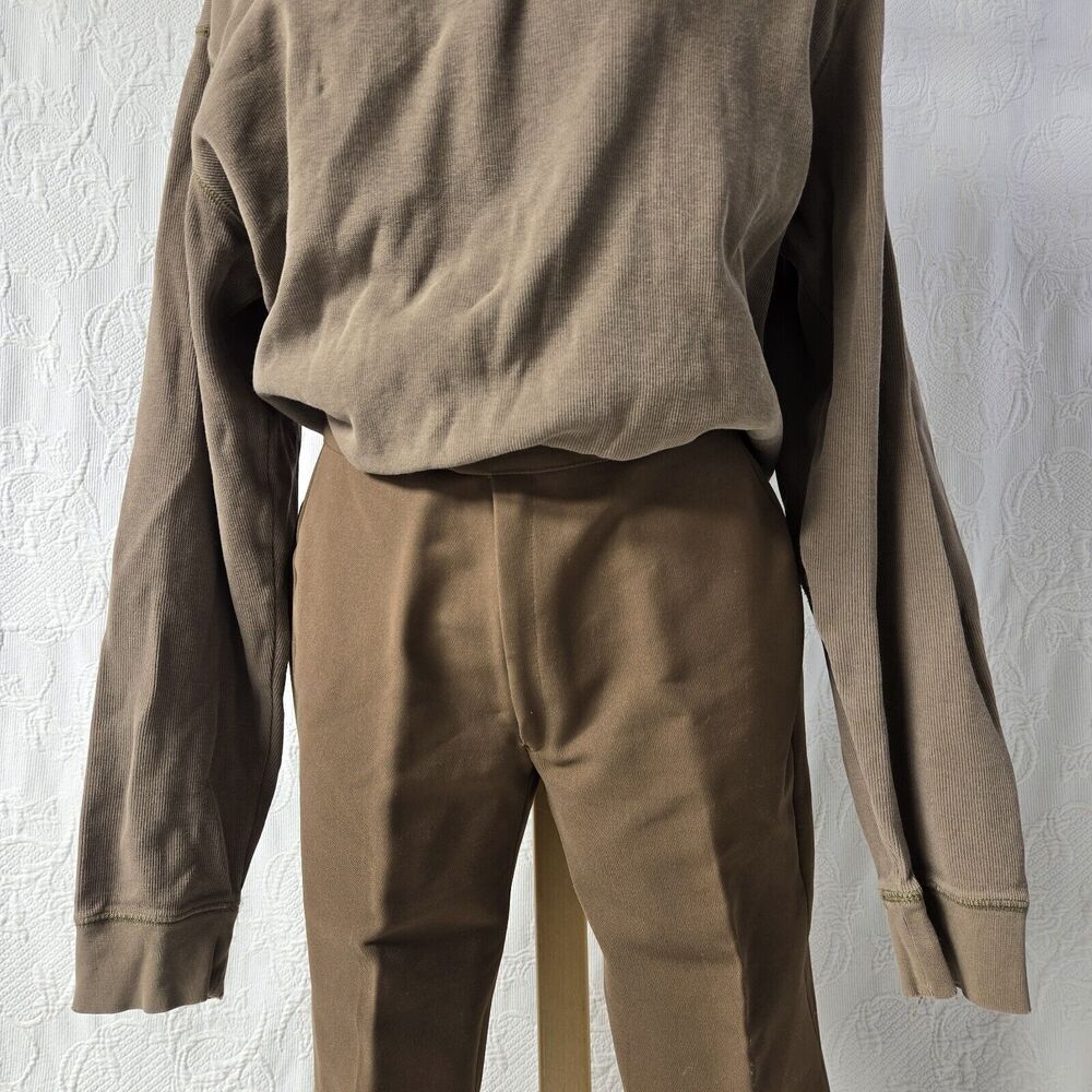 Robbe Vintage USA Brown Ski Pants Women 28 High Rise Stirrups Skiwear 70s Outer